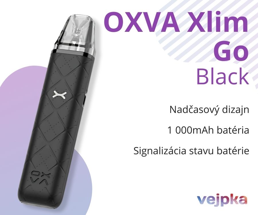 OXVA Xlim Go Black - úvodná foto